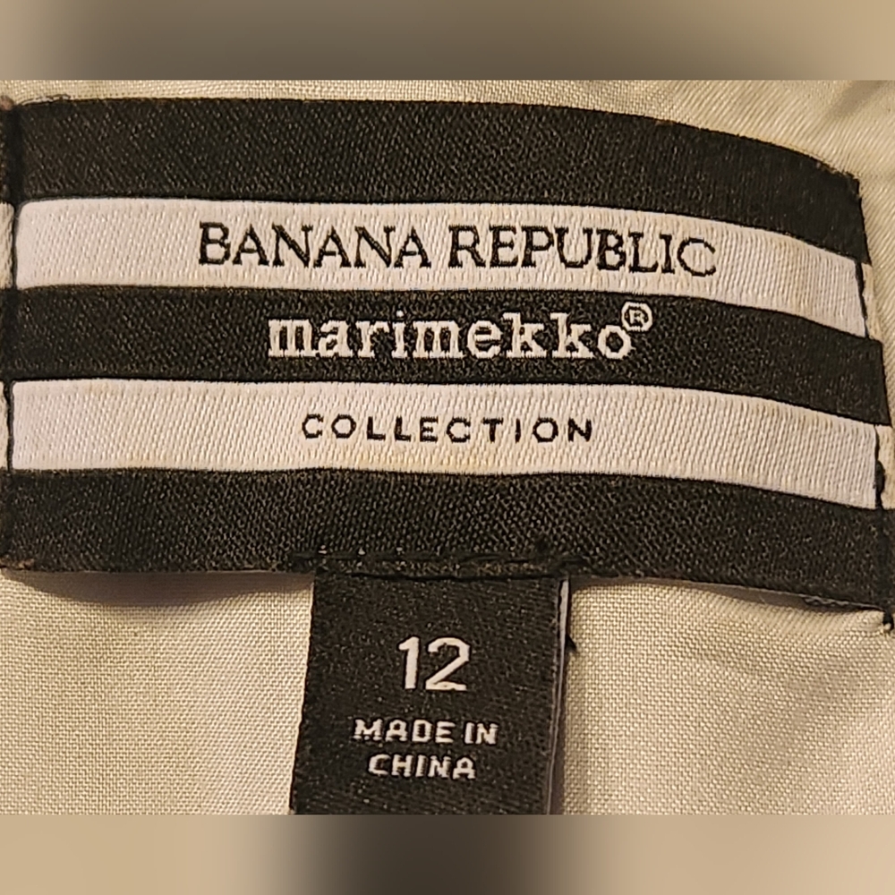 Banana Republic Black and White Polka Dot Mini Dress - Picture 3 of 9